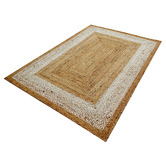 Boulevarde Rugs Border Hand-Woven Jute Rug