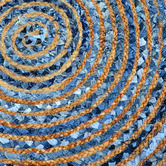 Boulevarde Rugs Spiral Hand-Woven Jute & Cotton Round Rug | Temple ...