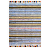 Boulevarde Rugs Multi-Coloured Mizo Hand-Woven Cotton Rug
