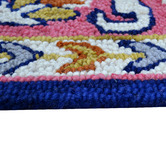 Boulevarde Rugs Navy Lyon Hand-Tufted Wool Rug
