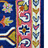 Boulevarde Rugs Navy Lyon Hand-Tufted Wool Rug