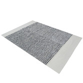Boulevarde Rugs Ivory &amp; Charcoal Indra Wool Rug
