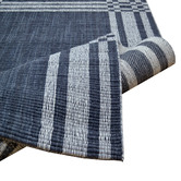 Boulevarde Rugs Charcoal &amp; Ivory Bushra Wool Rug