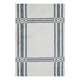 Boulevarde Rugs Ivory &amp; Charcoal Bushra Wool Rug