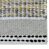 Boulevarde Rugs Ash Grey Jasmine Jute &amp; Wool Rug