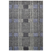 Boulevarde Rugs Charcoal Bushra Hand-Woven Wool Rug