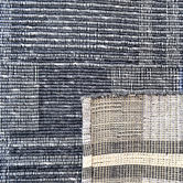 Boulevarde Rugs Charcoal Bushra Hand-Woven Wool Rug