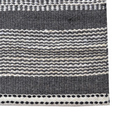Boulevarde Rugs Charcoal Lima Hand-Woven Wool &amp; Jute Rug
