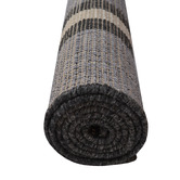Boulevarde Rugs Charcoal Bushra Hand-Woven Wool Rug