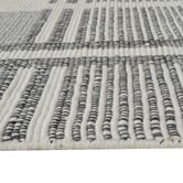 Boulevarde Rugs Ivory Bushra Hand-Woven Wool Rug
