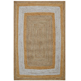 Boulevarde Rugs Border Hand-Woven Jute Rug
