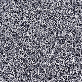 Boulevarde Rugs White &amp; Black Cozy Rubber Doormat