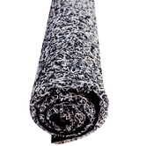 Boulevarde Rugs White &amp; Black Cozy Rubber Doormat
