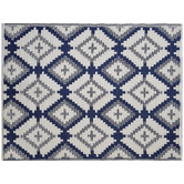 Boulevarde Rugs Blue Chatai Reversible Doormat