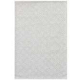 Boulevarde Rugs Ivory Geo Hand-Woven Wool Rug