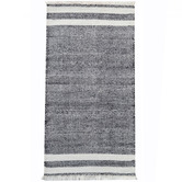 Boulevarde Rugs Charcoal Richmond Flat-Woven Reversible Rug