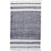 Boulevarde Rugs Charcoal Richmond Flat-Woven Reversible Rug