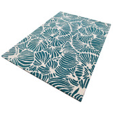 Boulevarde Rugs Teal Jessica Hand-Tufted Wool Rug