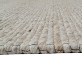Boulevarde Rugs Taupe Adelaide Hand-Woven Wool Rug