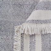 Boulevarde Rugs Ash Grey Richmond Flat-Woven Reversible Rug