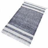 Boulevarde Rugs Charcoal Richmond Flat-Woven Reversible Rug