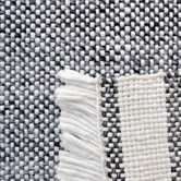 Boulevarde Rugs Charcoal Richmond Flat-Woven Reversible Rug
