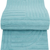 Boulevarde Rugs Cashmere Blue Pavi Hand-Tufted Wool Runner