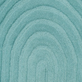 Boulevarde Rugs Cashmere Blue Pavi Hand-Tufted Wool Round Rug