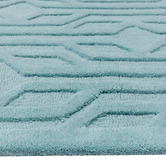 Boulevarde Rugs Cashmere Blue Lachlan Hand-Tufted Wool Rug