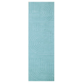 Boulevarde Rugs Cashmere Blue Pavi Hand-Tufted Wool Runner