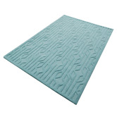Boulevarde Rugs Cashmere Blue Lachlan Hand-Tufted Wool Rug
