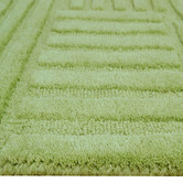 Boulevarde Rugs Pista Green Pavi Hand-Tufted Wool Runner