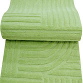Boulevarde Rugs Pista Green Pavi Hand-Tufted Wool Runner