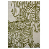Boulevarde Rugs Sea Green Theron Hand-Tufted Wool &amp; Viscose Rug