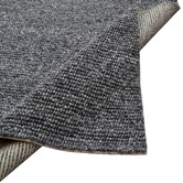 Boulevarde Rugs Charcoal Milton Hand-Woven Wool Rug