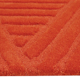 Boulevarde Rugs Rust Illusion Hand-Tufted Wool Rug