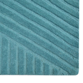 Boulevarde Rugs Teal Illusion Hand-Tufted Wool Rug