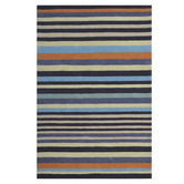 Boulevarde Rugs Multicoloured Striped Hand-Tufted Wool Rug