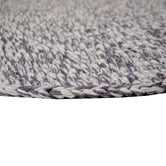 Boulevarde Rugs Grey Orbit Hand-Woven Indoor/Outdoor Round Rug