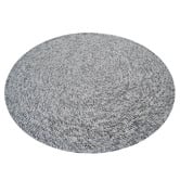 Boulevarde Rugs Grey Orbit Hand-Woven Indoor/Outdoor Round Rug