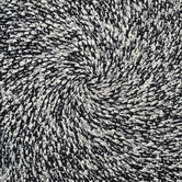 Boulevarde Rugs Black Orbit Hand-Woven Indoor/Outdoor Round Rug