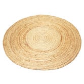 Boulevarde Rugs Tribal Hand-Woven Jute Round Rug