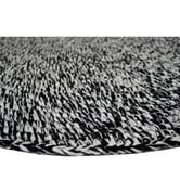 Boulevarde Rugs Ivory &amp; Black Jadon Indoor/Outdoor Round Rug