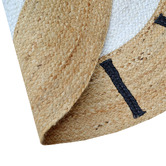 Boulevarde Rugs Nala Kids' Hand-Woven Jute  Round Rug