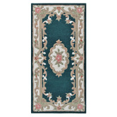 Boulevarde Rugs Turquoise Lativa Hand-Tufted Wool Rug