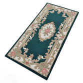 Boulevarde Rugs Turquoise Lativa Hand-Tufted Wool Rug