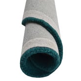 Boulevarde Rugs Turquoise Lativa Hand-Tufted Wool Round Rug