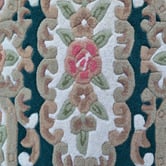 Boulevarde Rugs Turquoise Lativa Hand-Tufted Wool Runner