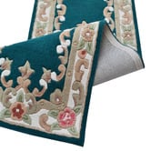 Boulevarde Rugs Turquoise Lativa Hand-Tufted Wool Runner