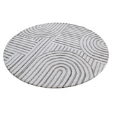 Boulevarde Rugs Palmyra Hand-Woven Wool Round Rug